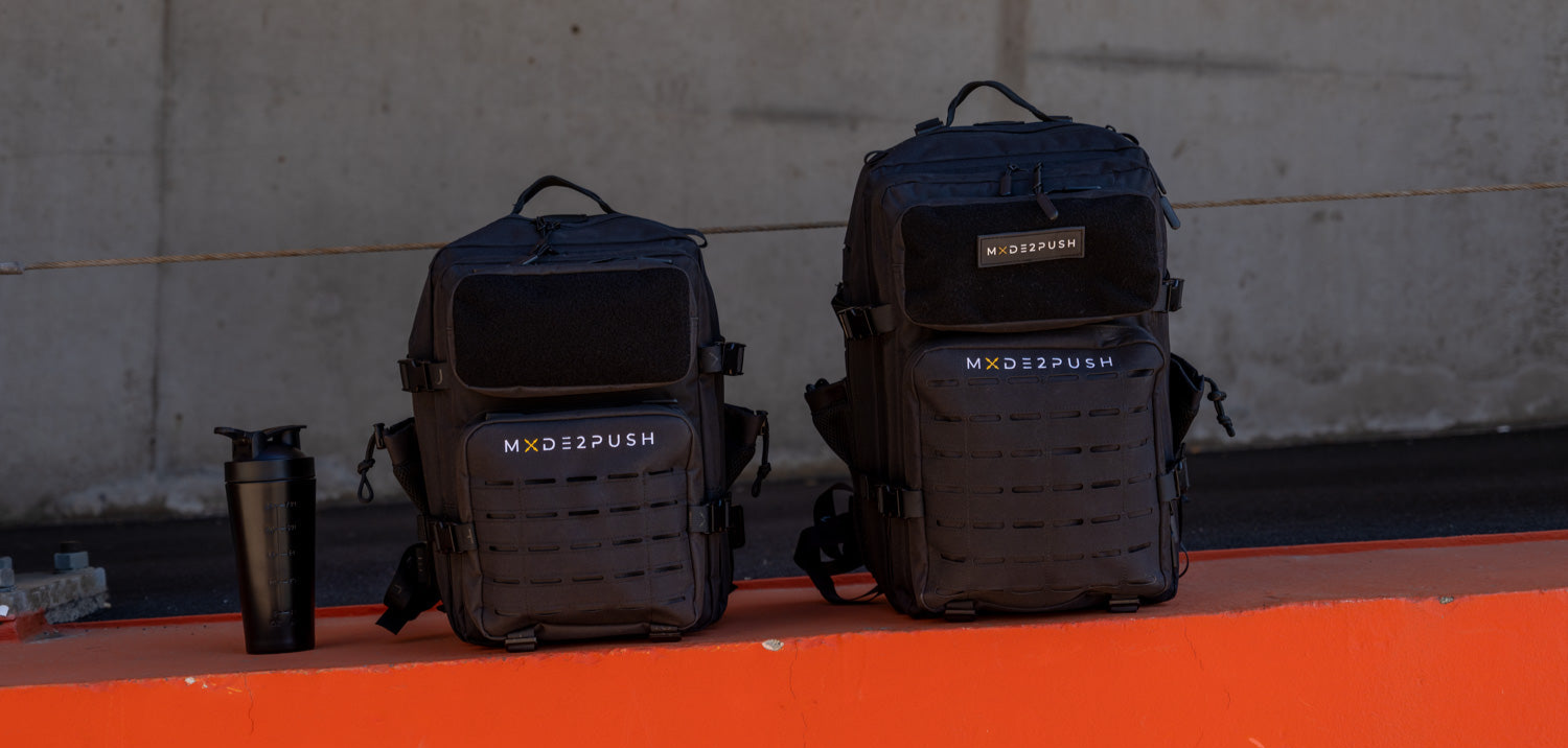 Backpack Medium - Zwart 25 Liter